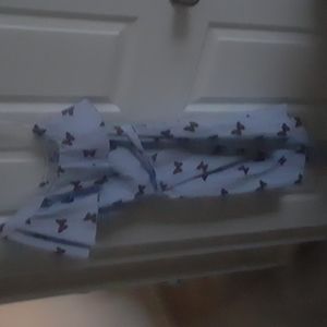 Donna Morgan, 10, Blue with Red Butterfly